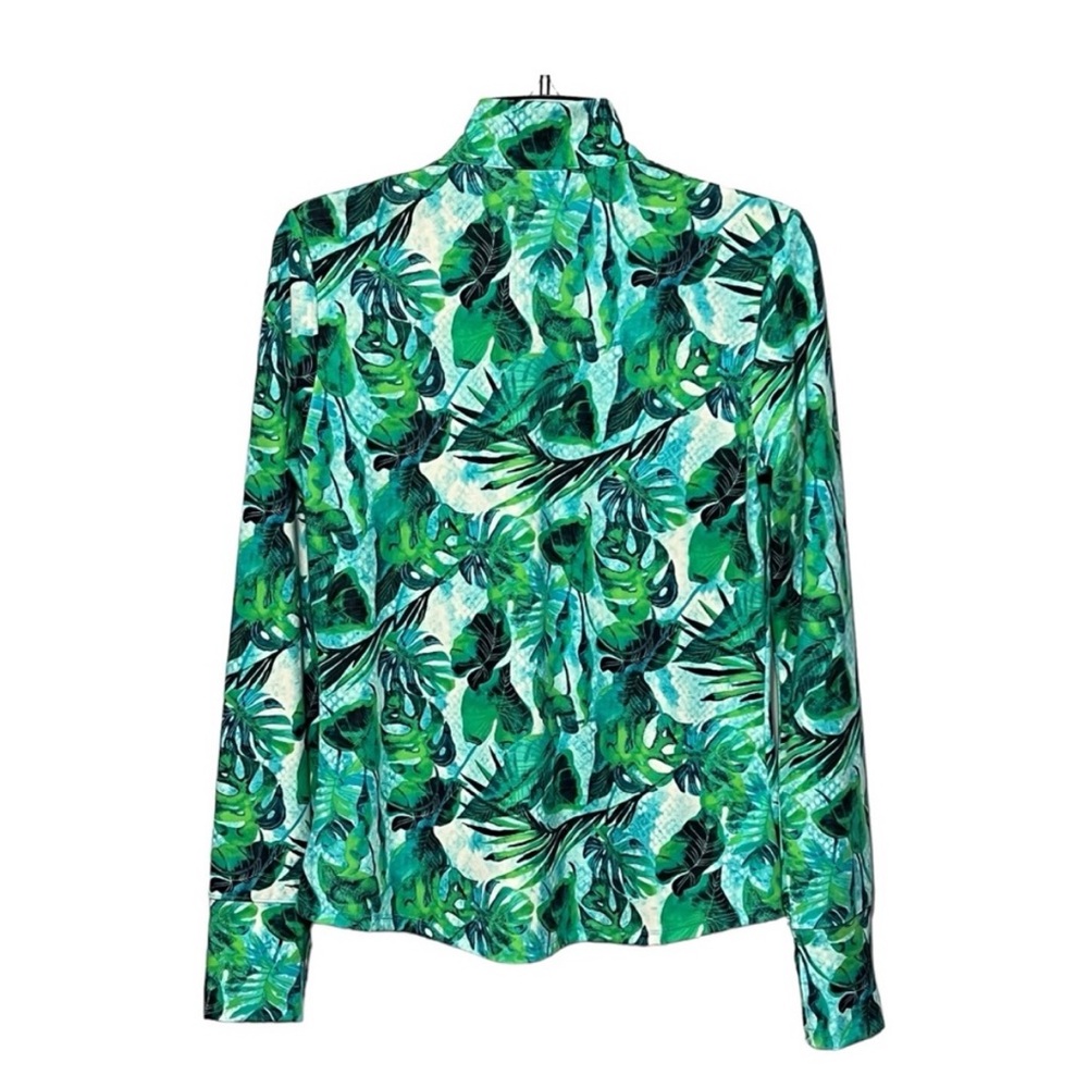 TOMMY BAHAMA Azure Upf 50 Golf Long Sleeve Active Zip Up Jacket - Picture 3 of 15